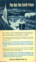 The Day The Earth Froze back cover
