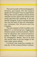 Babel-17 - back cover