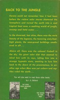 The drowned world back cover
